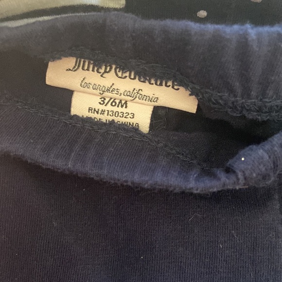 Juicy couture two piece set 3-6 months - Picture 3 of 4